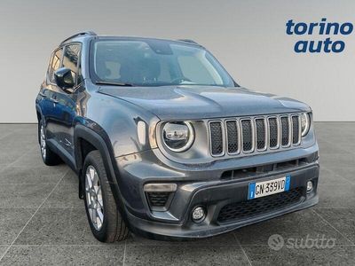 Usata Jeep Renegade Limited 131 CV (96 kW) 2023 Grigio scuro SUV