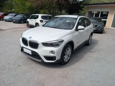 Usata BMW X1 xLine 116 CV (85 kW) 2018 Bianco SUV