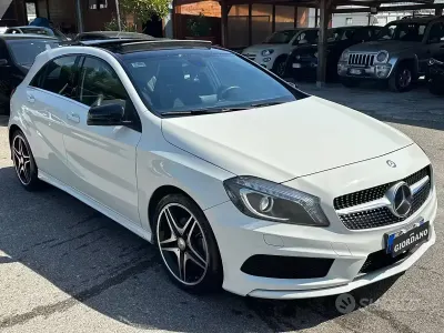 Usata Mercedes A200 Premium 136 CV (100 kW) 2014 Bianco Berlina