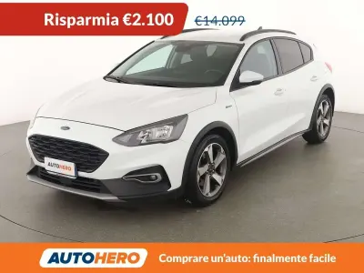Usata Ford Focus Active 120 CV (88 kW) 2019 Bianco Berlina