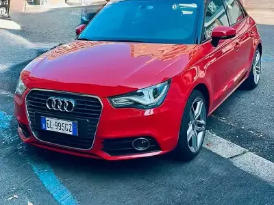 Usata Audi A1 S-Line 122 CV (89 kW) 2012 Rosso Utilitaria