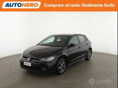 Gebraucht VW Polo R-line 95 PS (69 kW) 2022 Schwarz Kleinwagen
