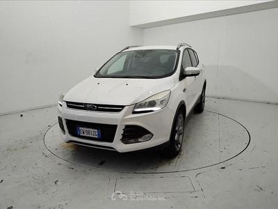 Usata Ford Kuga Titanium 116 CV (85 kW) 2014 Bianco SUV