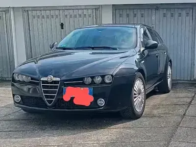 Usata Alfa Romeo 159 150 CV (110 kW) 2008 Nero Station wagon