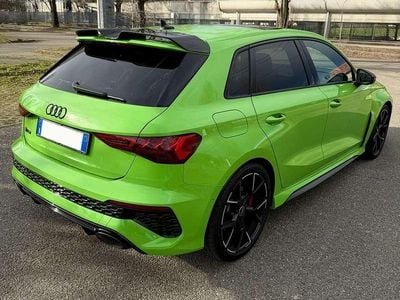 Usata Audi RS3 Sport 400 CV (294 kW) 2024 Verde Berlina