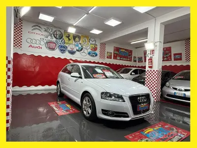 Käytetty Audi A3 Young 90 HP (66 kW) 2013 Valkoinen Sedan