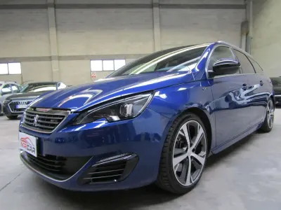 Usata Peugeot 308 SW GT 181 CV (133 kW) 2016 Blu metallizzato Station wagon