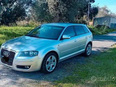 Usata Audi A3 Sportback 170 CV (125 kW) 2007 Grigio Utilitaria