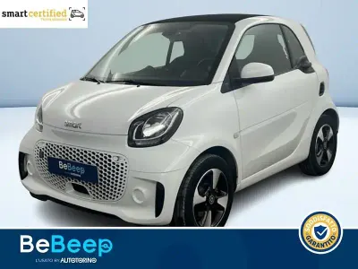 Usata Smart ForTwo Electric Drive Passion 60 kW (82 CV) 2022 Bianco pastello Berlina