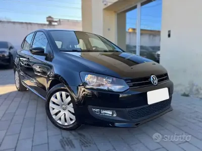 Usata VW Polo Trendline 60 CV (44 kW) 2014 Nero Berlina