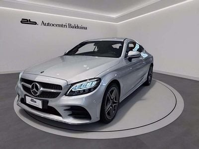 Usata Mercedes C200 184 CV (135 kW) 2019 Argento met Coupé