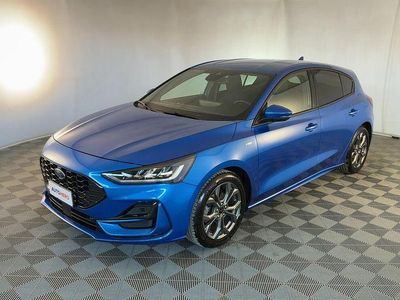 Begagnad Ford Focus ST-Line 125 HK (91 kW) 2023 Blå
