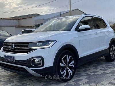Usata VW T-Cross Advance 110 CV (80 kW) 2021 Bianco SUV