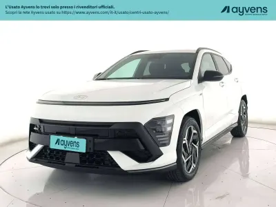 Usata Hyundai Kona N Line 141 CV (103 kW) 2024 Atlas white SUV