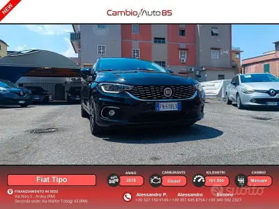 Usata Fiat Tipo Lounge 95 CV (69 kW) 2018 Nero Berlina
