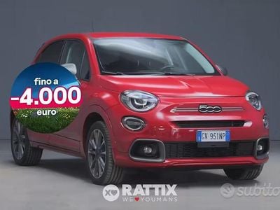 Begagnad Fiat 500X Sport 131 HK (96 kW) 2024 Röd SUV