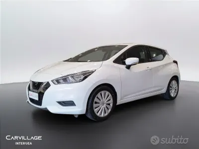 Usata Nissan Micra Acenta 71 CV (52 kW) 2018 Bianco Utilitaria