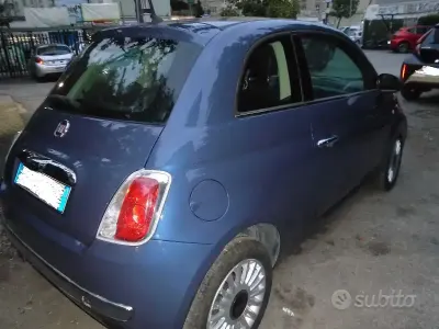 Usata Fiat 500 69 CV (50 kW) 2014 Blu Utilitaria