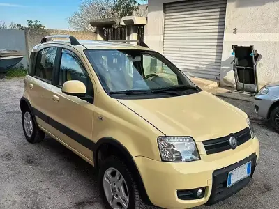 Usado Fiat Panda 4x4 Climbing 69 CV (50 kW) 2006 Amarillo Utilitario