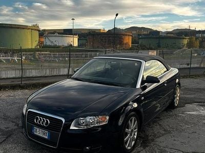 Usata Audi A4 Cabriolet S-Line 2007 Blu Cabrio