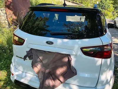 Usata Ford Ecosport ST-Line 99 CV (72 kW) 2018 Bianco SUV