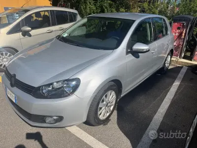 Usata VW Golf VII Highline 105 CV (77 kW) 2012 Grigio Berlina
