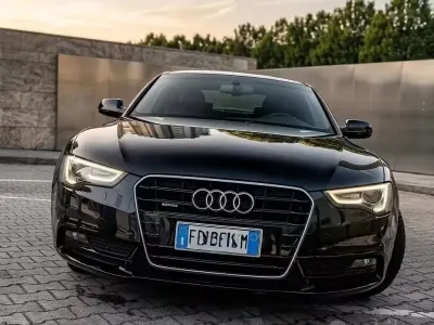 Usata Audi A5 S-Line 190 CV (139 kW) 2015 Nero Coupé