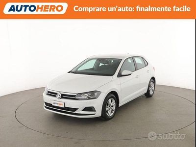 Usata VW Polo Comfortline 80 CV (58 kW) 2019 Bianco Utilitaria