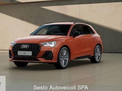 Usata Audi Q3 S-Line 150 CV (110 kW) 2024 Arancione SUV