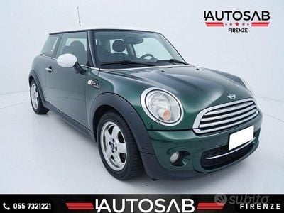 Usata Mini Cooper D 112 CV (82 kW) 2011 Verde Utilitaria