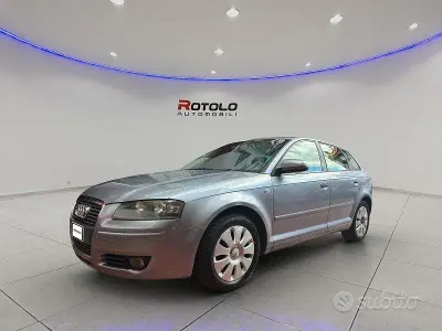 Usata Audi A3 Sportback Attraction 116 CV (85 kW) 2004 Blu/azzurro Utilitaria