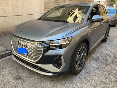 Usata Audi Q4 e-tron S-Line 77 kW (105 CV) 2024 Blu/azzurro SUV
