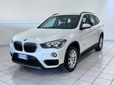 Usata BMW X1 Efficient Dynamics 150 CV (110 kW) 2017 Bianco SUV