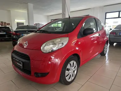 Usata Citroën C1 Style 68 CV (50 kW) 2009 Rosso Utilitaria