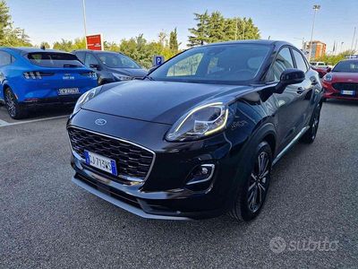 Usata Ford Puma S 125 CV (91 kW) 2022 Nero SUV