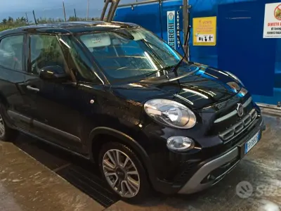 Usata Fiat 500L Cross 95 CV (69 kW) 2018 Nero Monovolume