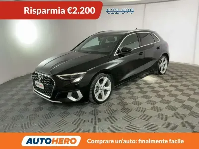 Usata Audi A3 Advanced 150 CV (110 kW) 2020 Nero Berlina