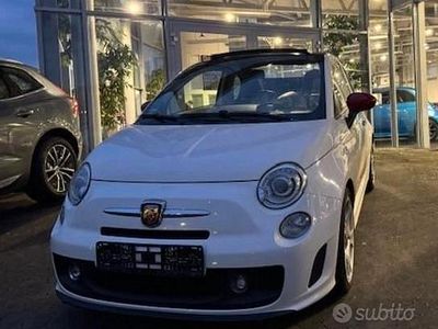 Usata Fiat 500 Abarth 135 CV (99 kW) 2011 Bianco Cabrio