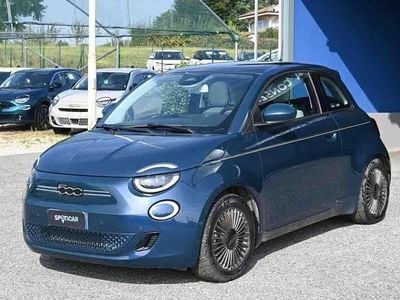 Usata Fiat 500e Icon 86 kW (118 CV) 2020 Blu Berlina