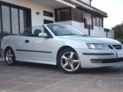 Usata Saab 9-3 Cabriolet Vector 150 CV (110 kW) 2006 Grigio Cabrio