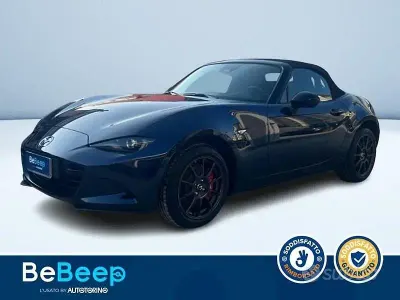 Neu Mazda MX5 Homura-Line 132 PS (97 kW) 2025 Blau Cabrio