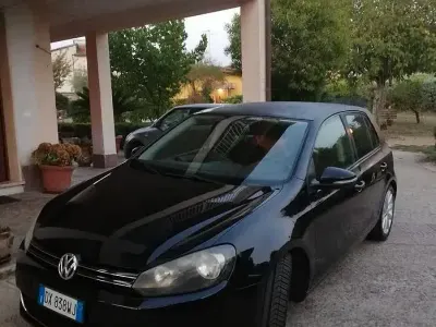 Usata VW Golf VI 140 CV (102 kW) 2009 Nero Utilitaria