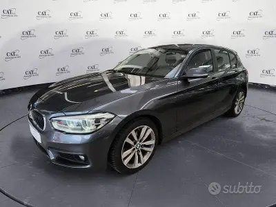 Occasion BMW 118 Advantage 150 ch (110 kW) 2019 Gris Citadine