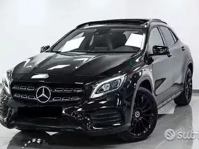 Usata Mercedes GLA200 Edition 136 CV (100 kW) 2019 Nero SUV
