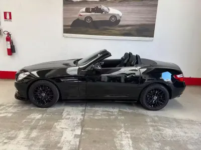 Usata Mercedes SLK250 204 CV (150 kW) 2013 Nero Cabrio