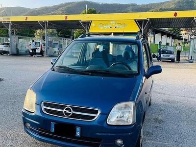 Usata Opel Agila 75 CV (55 kW) 2003 Blu Utilitaria