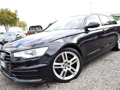 Usata Audi A6 S-Line 245 CV (180 kW) 2013 Nero Station wagon