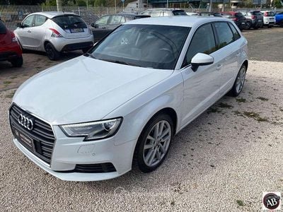 Usata Audi A3 Admired 117 CV (86 kW) 2018 Bianco Berlina