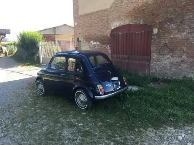 Usata Fiat 500 1970 Bluazzurro Utilitaria