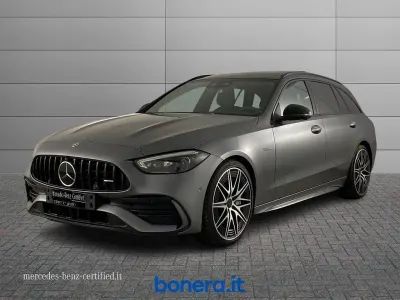 Usata Mercedes C43 AMG Premium 408 CV (300 kW) 2023 Grigio Station wagon